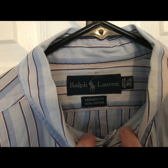 Ralph Lauren Polo button down size 16.5 - Picture 2 of 2